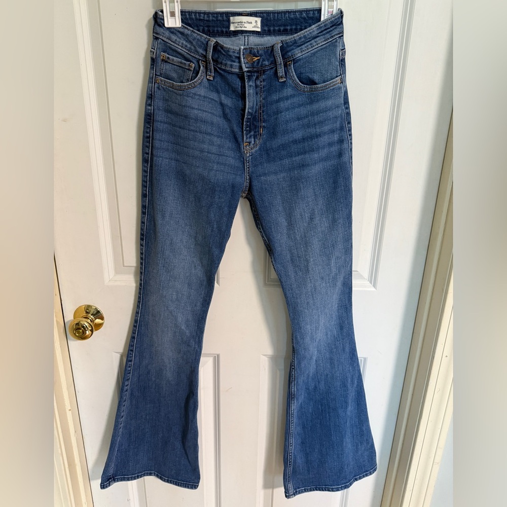 Abercrombie The Flare Ultra High Rise Jeans
